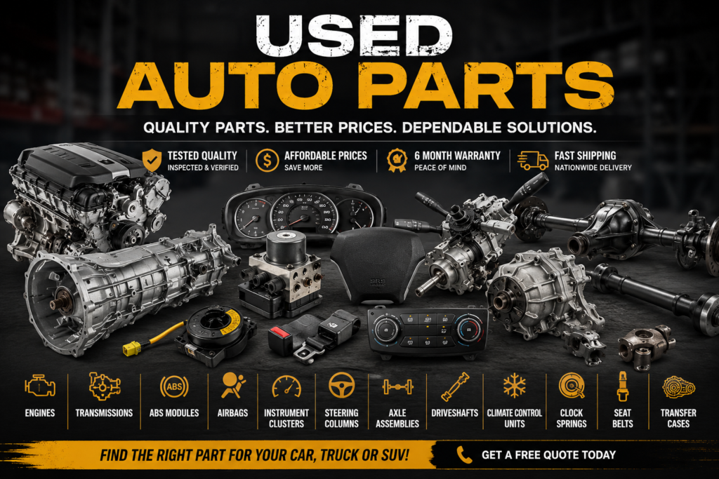 Used Auto Parts for Sale